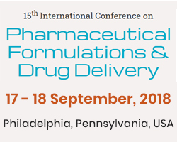 15th International Conference on  Pharmaceutical Formulations & Drug Delivery