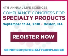 Compliance Congress for Specialty Products