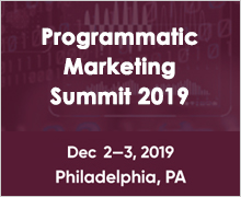Programmatic Marketing Summit 2019