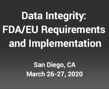 Data Integrity: FDA/EU Requirements and Implementation