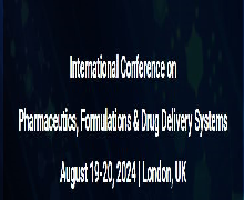 International Conference on Pharmaceutics, Formulations & Drug Delivery Systems