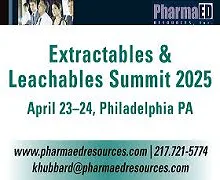 Extractables & Leachables Summit 2025