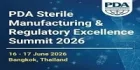 PDA Sterile Manufacturing & Regulatory Excellence Summit 2026