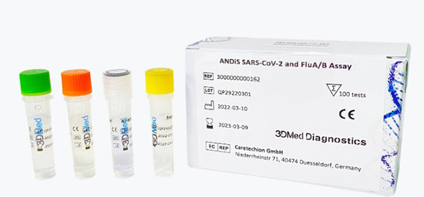 ANDiS SARS-CoV-2 and FluA FluB Assay