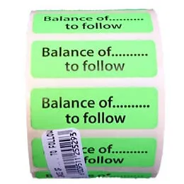 Pharmaceutical Warning Labels Green