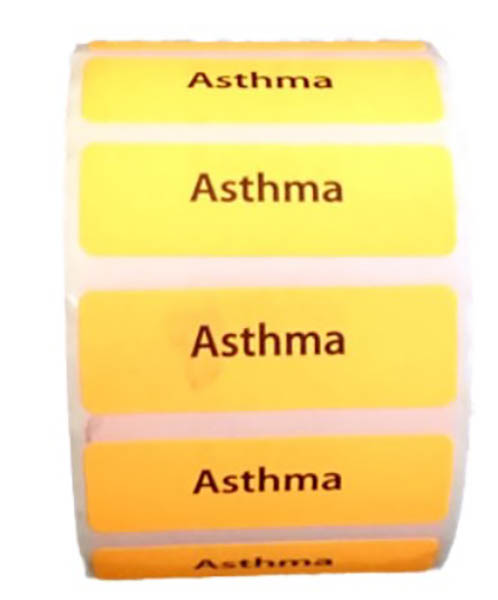 Pharmaceutical Warning Labels Orange