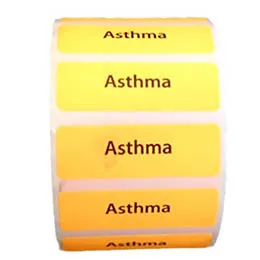 Pharmaceutical Warning Labels Orange