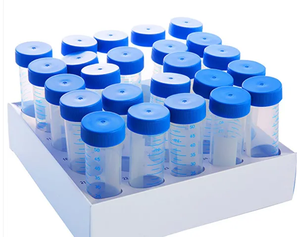 Racked Centrifuge Tubes Conical Bottom Paper