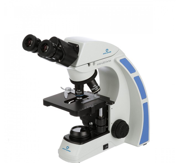 3000-LED Series Microscope with 10x 40x 100x Oil Infinity Plan Achromat Objectives