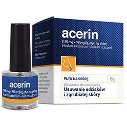Acerin skin solution