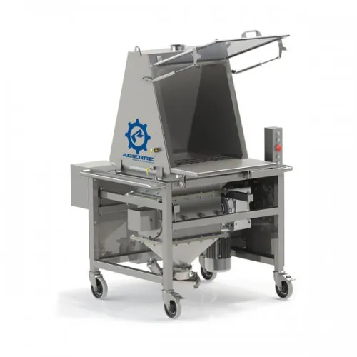 Bag emptying system