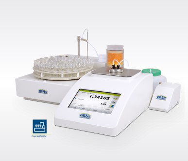 Digital refractometer with automation