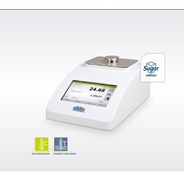 Digital refractometer without sample temperature control