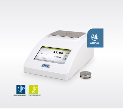 Digital refractometers with Peltier sample temperature control