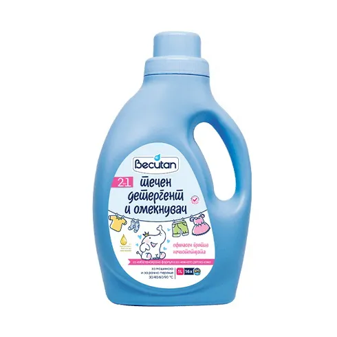 Becutan washing liquid and conditioner