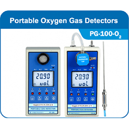 Portable Oxygen Gas Detector