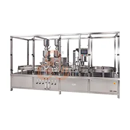 Automatic High Speed Injectable Dry Powder Filling with Servo Driven Pick and Place Type Rubber Stoppering Machine