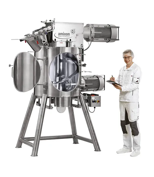Vertical single-shaft mixer-ribbon blender (VM)