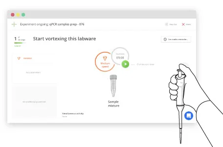 Manual execution guidance
