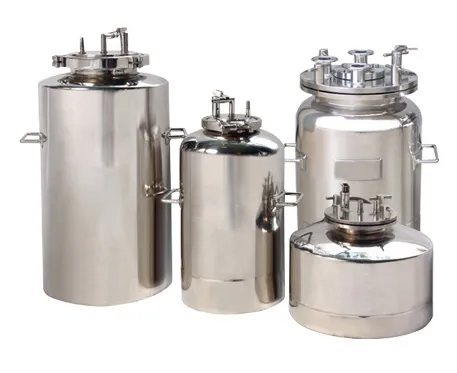 Pressure-Sterile Filling Vessels