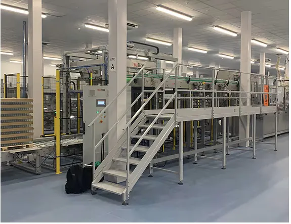 Depalletisers For Layer Pushing of Bottles Containers Jars & Tin