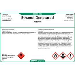Absolute Ethanol Denatured – 5L
