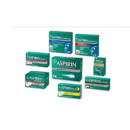 Aspirin range