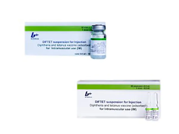 Diftet suspension for injection