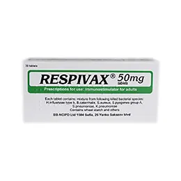 Respivax for adults 50 mg tablet