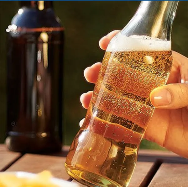 GLASS BOTTLES FOR BEVERAGES