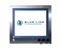 19 HMI Monitor for Cleanroom in wall