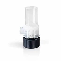 Dispensing cylinder with valve block for Titrette