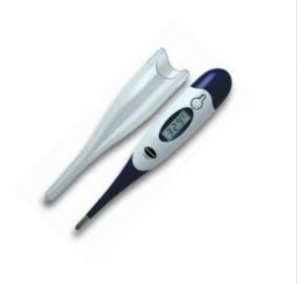 Flexi-head oral clinical thermometer