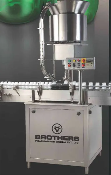 Automatic Single Head Bottle SCREW Capping Machine Model CAPSEAL-40SR