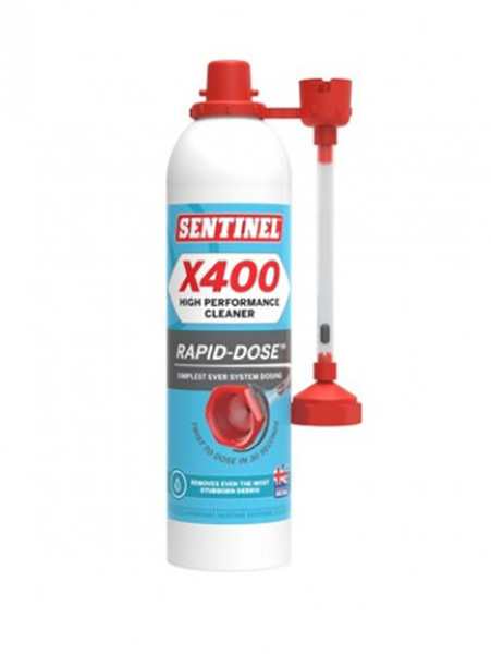 Sentinel X400RD RAPID-DOSE High Performance Central Heating System Radiator Cleaner