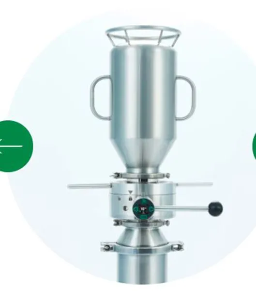Containment Split Butterfly Valve
