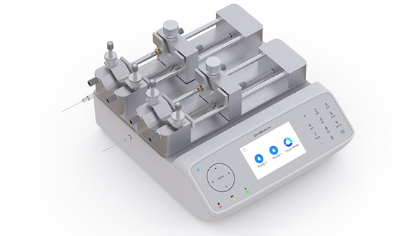 Fusion 4000-X independent dual-channel syringe pump