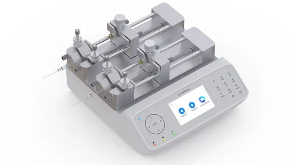 Fusion 4000-X independent dual-channel syringe pump