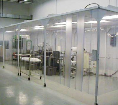 Powder Coated Steel Softwall Clean Rooms - SW Series