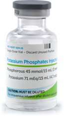 Potassium phosphates injection