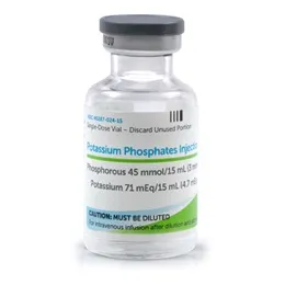 Potassium phosphates injection