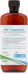 Sodium polystyrene sulfonate suspension