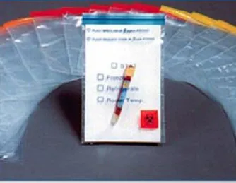 7210-BL SAF-T-ZIP Blue Zipper Bags