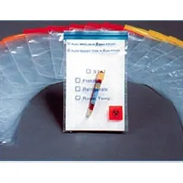 7210-BL SAF-T-ZIP Blue Zipper Bags