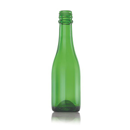 05242704 187ml Wine bottle made in green.
