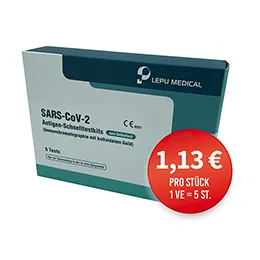 LEPU MEDICAL SARS-CoV-2 antigen rapid test kits self-test (5 pieces)