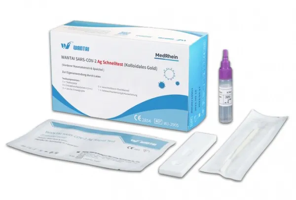 WANTAI SARS-CoV-2 Ag Rapid Test (Colloidal Gold)