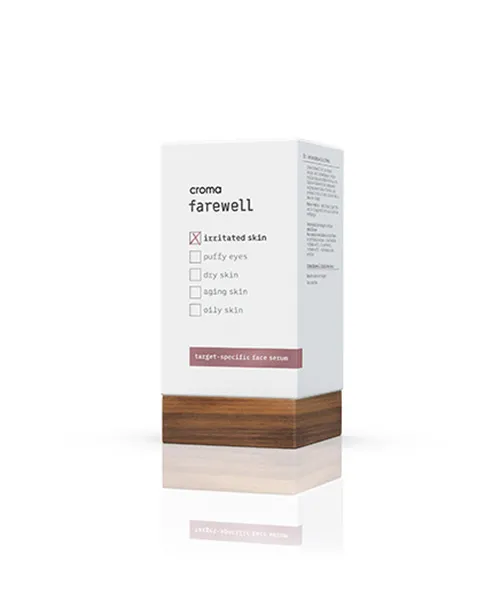 Croma farewell irritated skin