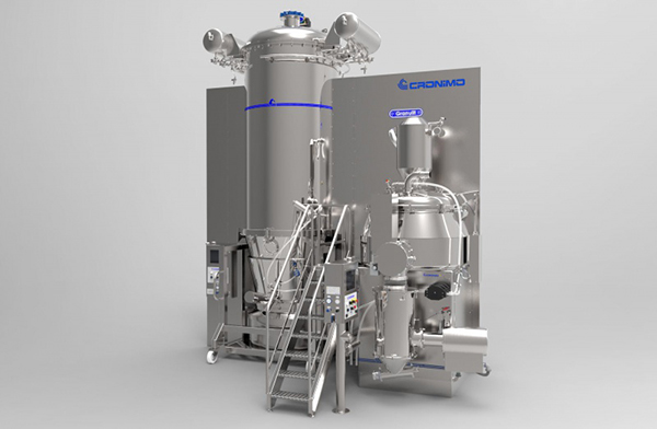 Integrated System for Granulating and Drying