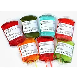 Blood bag labelling